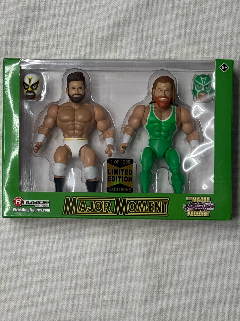 2022 MWFP Ringside Collectibles Major Moment 2-Pack: Matt Cardona & Brian Myers